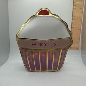 Winky Lux Cupcake Design Cosmetic Bag Case Top Zipper